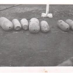 Americké pumy z bombardování Ostravy v srpnu 1944